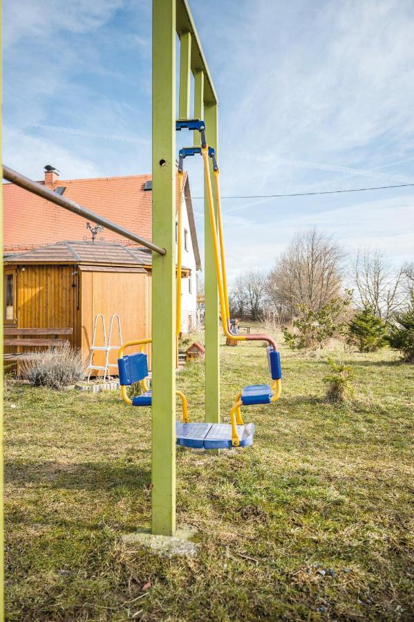 Ferienwohnung Am Bauernhof Oederan Luaran gambar